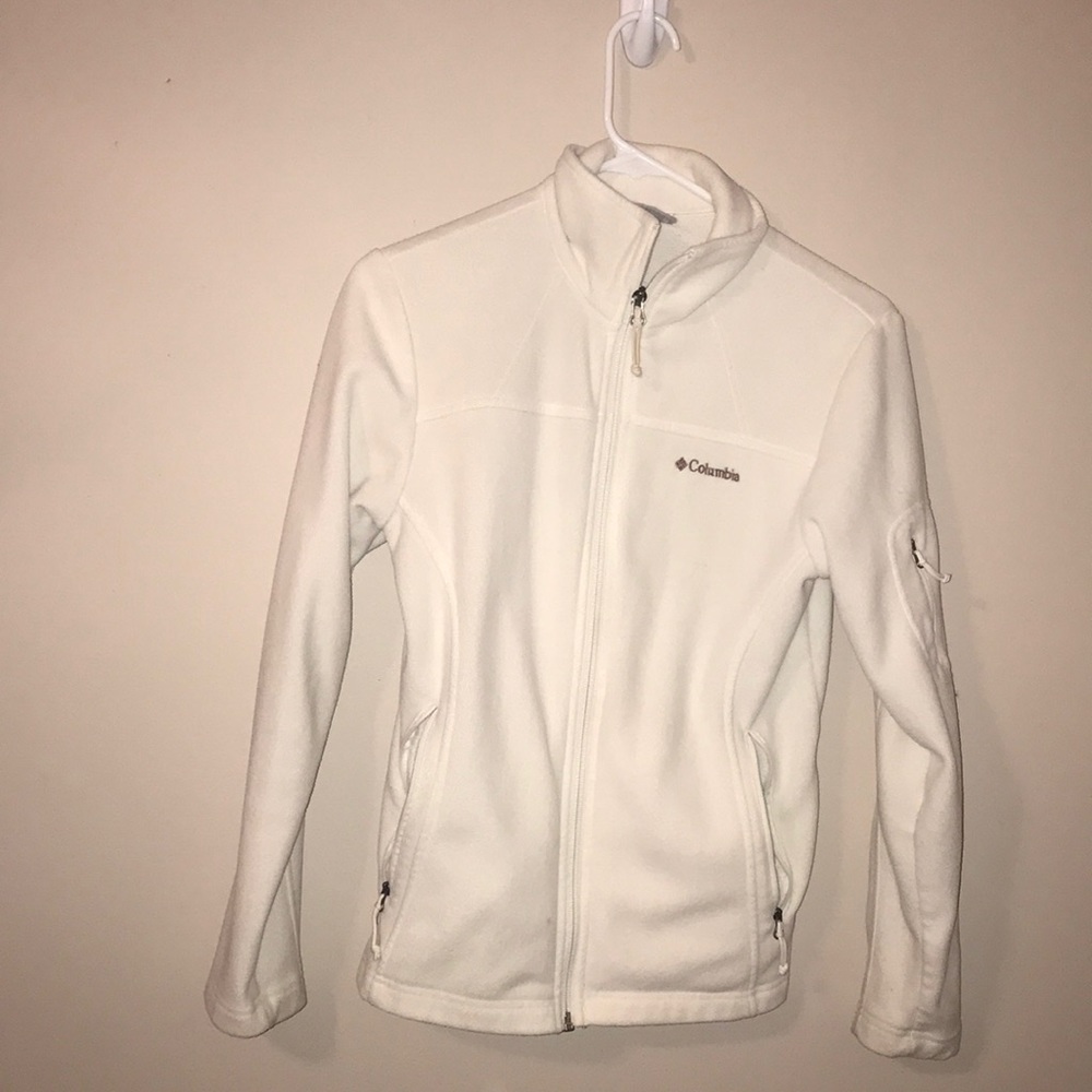 Snow White Columbia Zip-Up Jacket